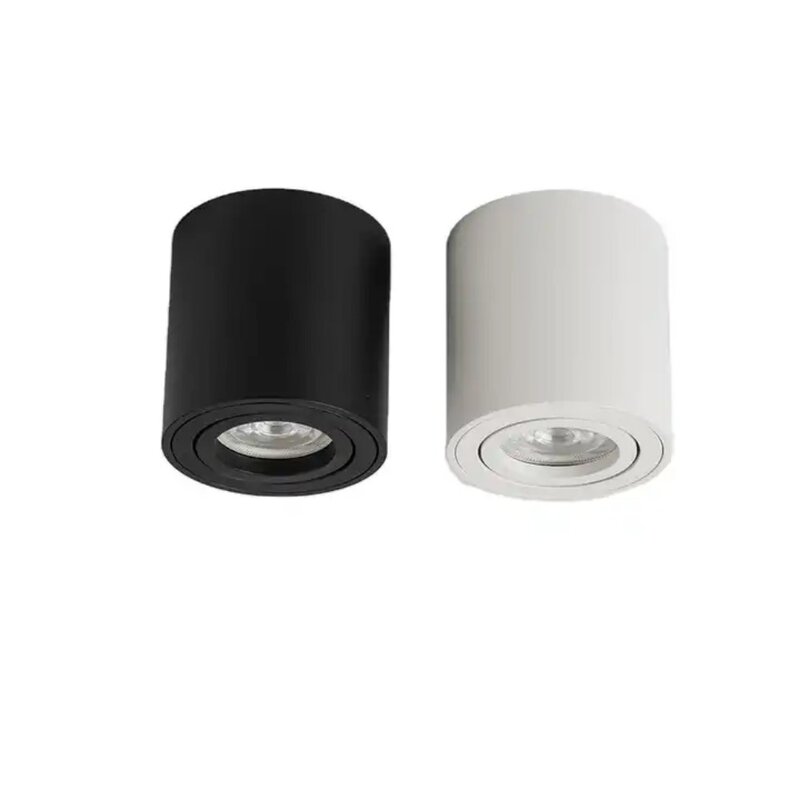 Foco LED con forma de globo ocular, iluminación empotrada para el hogar, techo de habitación, marco de fijación de seda, 2 colores