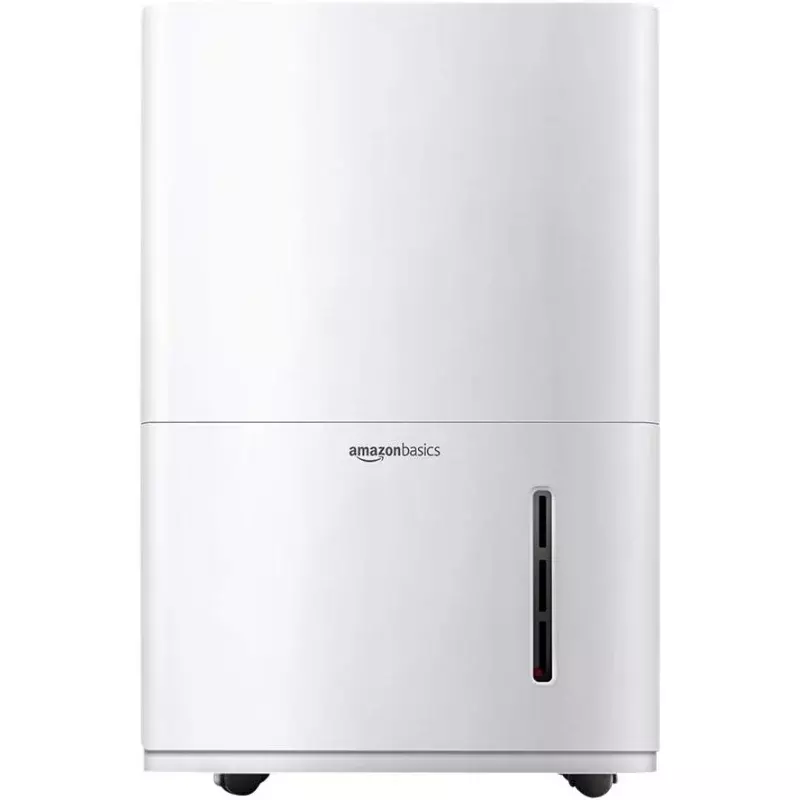 Basics Dehumidifier - For Areas Up to 4000 Square Feet, 50-Pint, Energy Star Certified, White