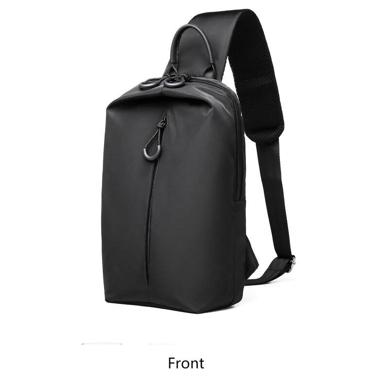 Wielofunkcyjny zestaw torba na klatkę piersiową wodoodporny torba na ramię Crossbody o dużej pojemności dla mężczyzn torba ze sznurkiem podróżna mieści się w 11 cali