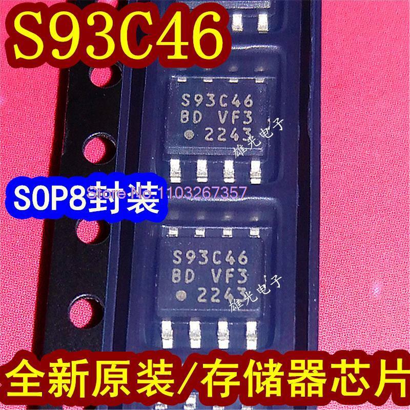 S-93C46BD0H-J8T2U SOP8 S93C46BD 20ชิ้น/ล็อต S93C46