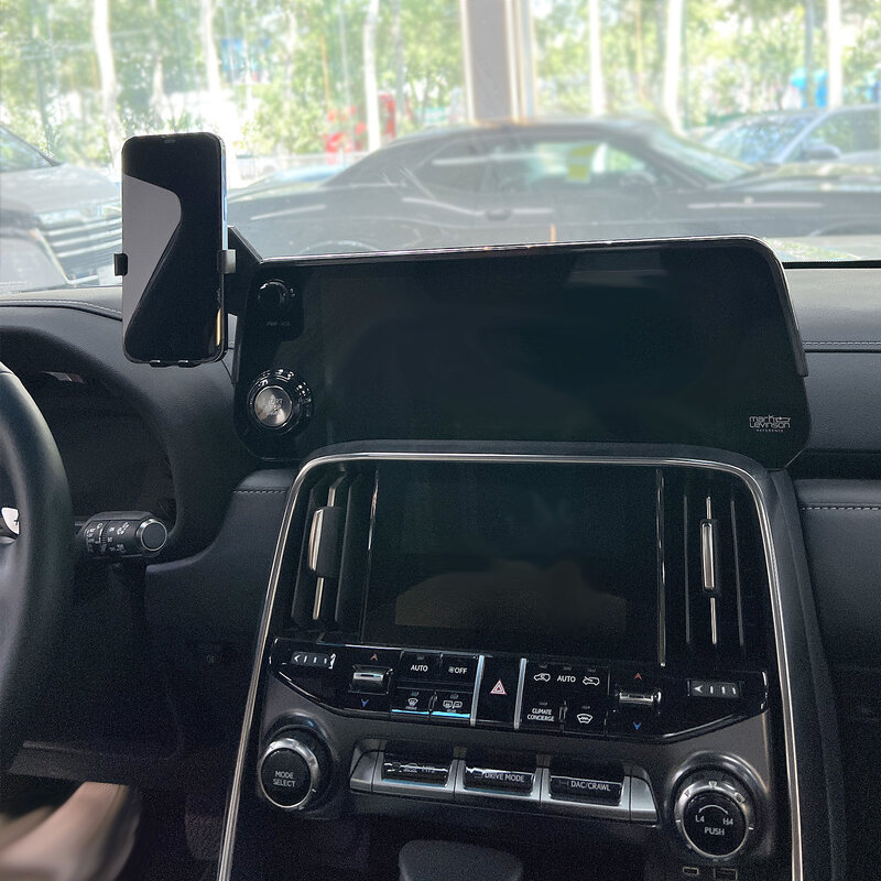 Для Lexus LX600 LX 600 2022 2023 2024 автомобильное крепление для телефона 66 Вт Беспроводная Подставка для зарядки Автомобильная фотосессия держатель кронштейн основание для экрана