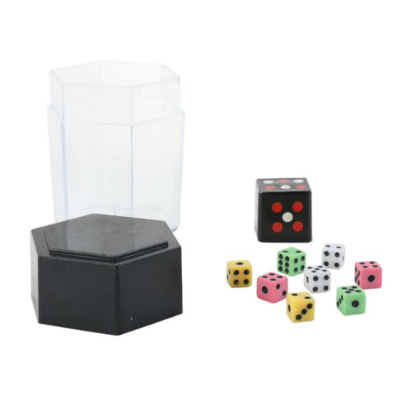 Magic Dice Easy Magic Tricks For Kids Magic Prop Novelty Funny Toy Close-up Performance Joke Prank Toy