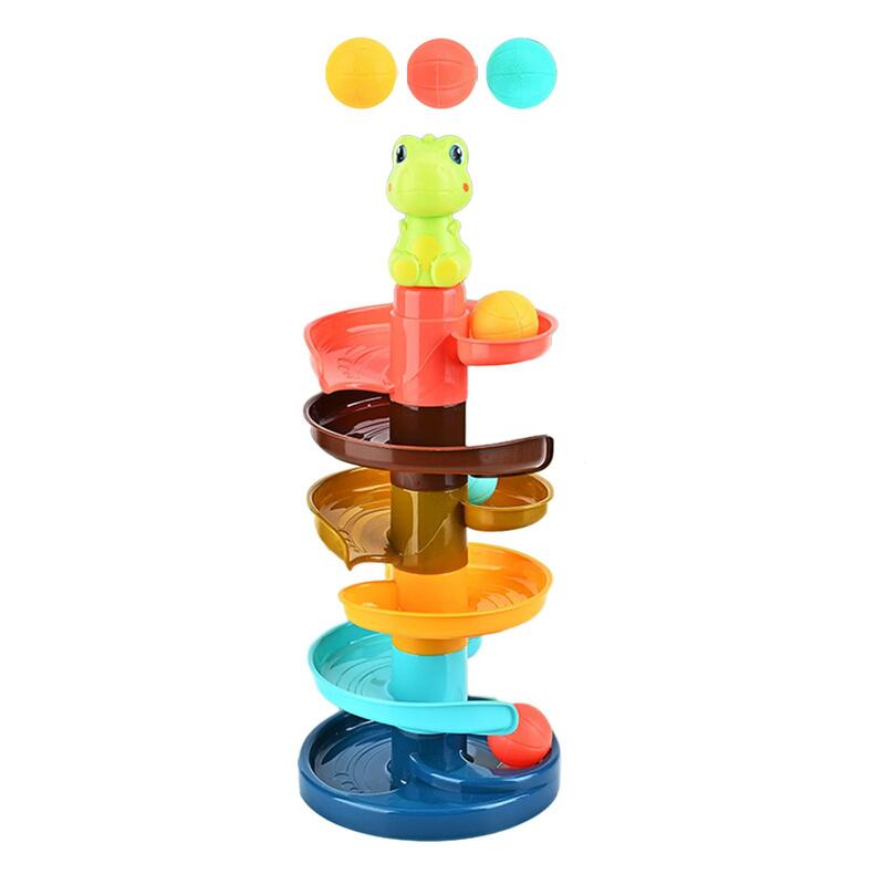 6 Layer Ball Drop Toy Christmas Gifts Preschool Problem Solving with 6 Balls