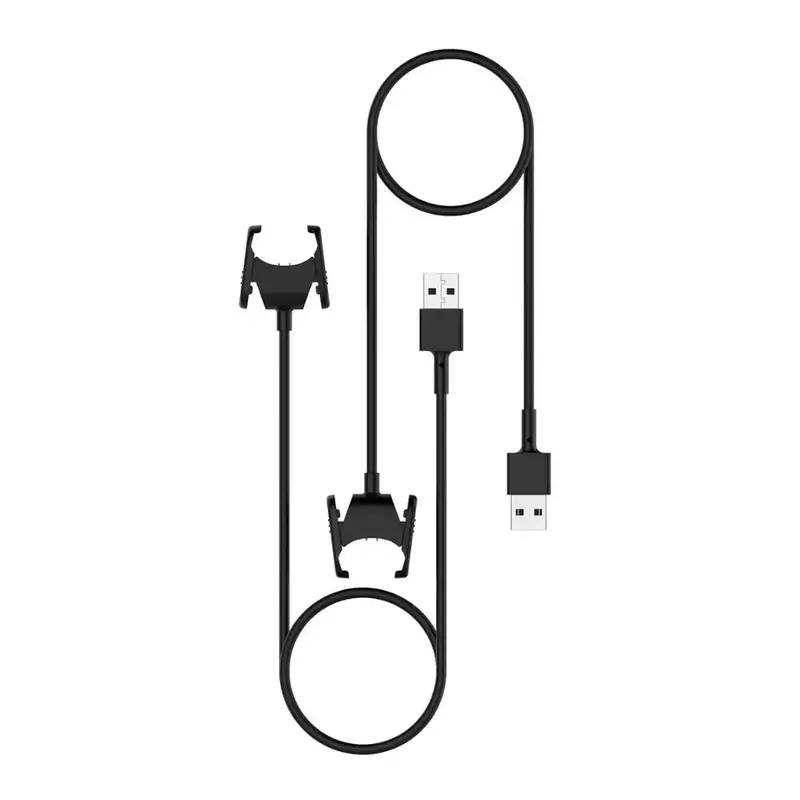 Шнур зарядного устройства USB для смарт-браслета Fitbit Charge 3 3 SE 4, сменный зарядный USB-кабель для браслета Fitbit, док-адаптер