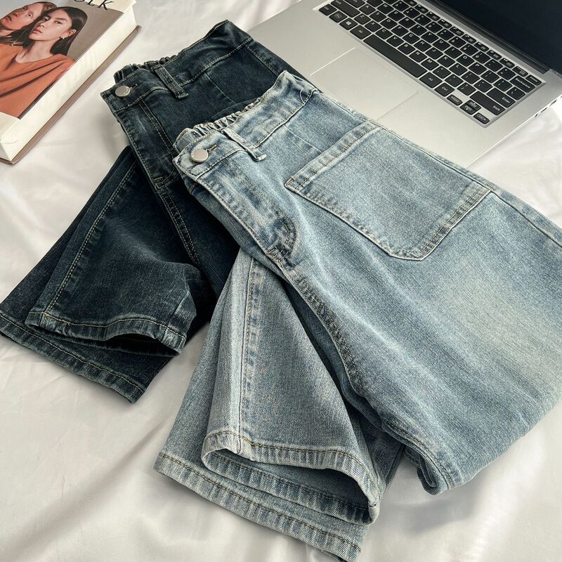 Spring And Autumn Plus Size Jeans Women 2024 New Loose High Waist pear-shaped Ankle-Length Harem Pants