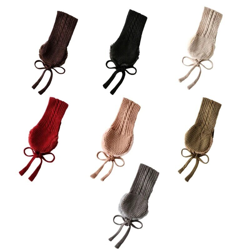 Вязаные повязки на голову, зимние повязки на голову, грелки для ушей, вязанные крючком повязки на голову для детей, повязка на и