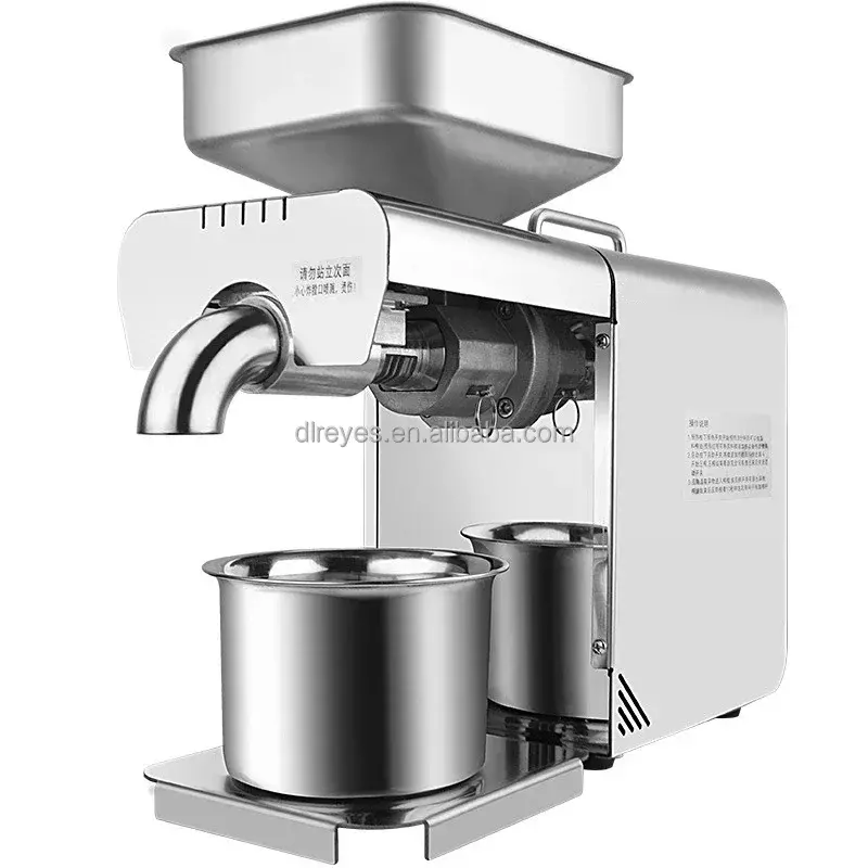 Automatische Moringa Zaad Olie Extractie Machine Mini Olie Pressers Te Koop