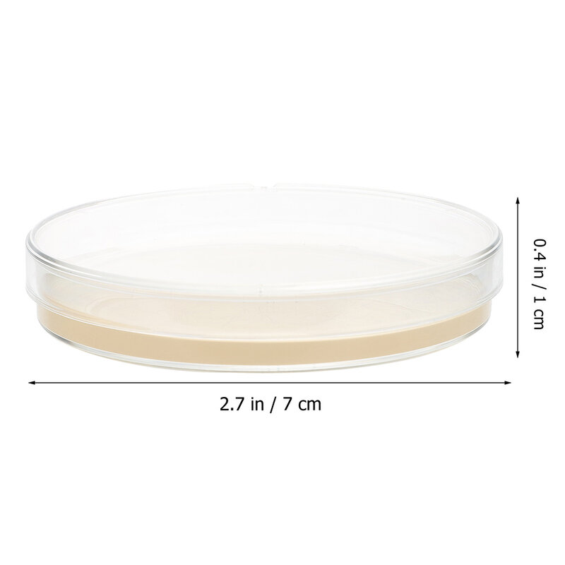 10 stücke vor gegossene Agar platten Agar Petrischalen Gewebekultur platte Agar platten Labor Wissenschaft Experiment liefert