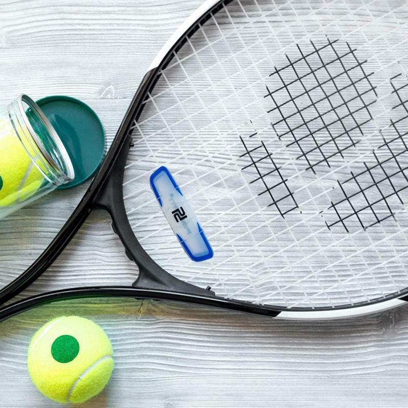 Amortiguador de vibración para raqueta de tenis, accesorio de polisilicona, largo, a prueba de golpes