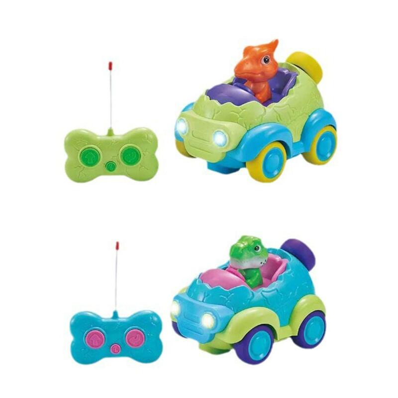 Dinosaur RC Car Toys simulato RC Cartoon Cars per ragazzi ragazze bambini bambini