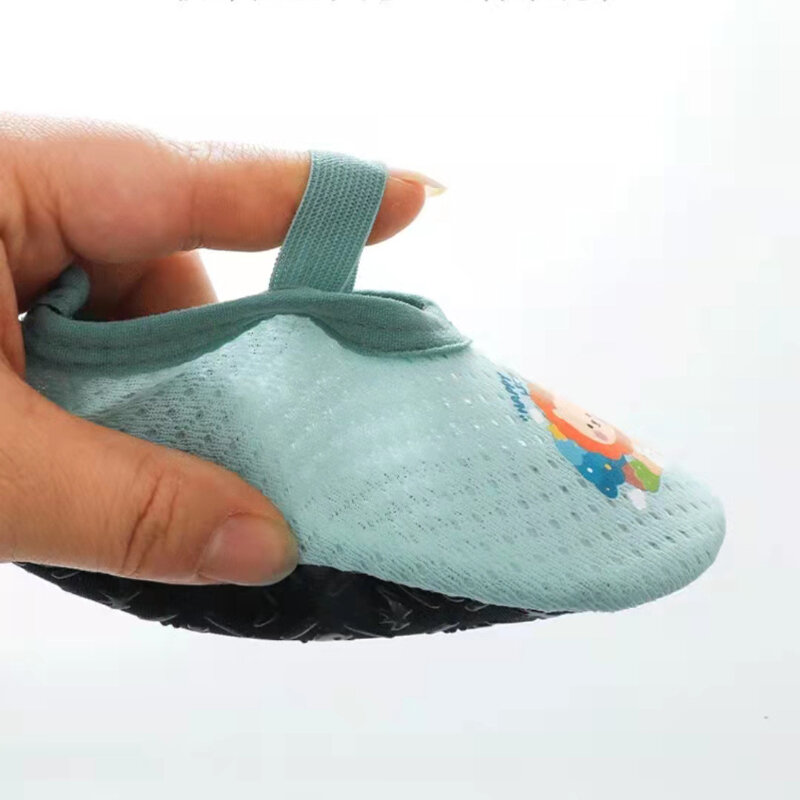 Милые детские напольные Туфли-носки для детей 0-4 лет, детская мягкая подошва, защита от пропуска, первая обувь для детей, домашняя обувь