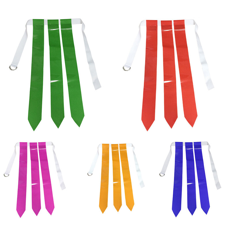 Bandera de cintura de nailon y PVC para fútbol, accesorios de alta calidad, cinta de repuesto no táctil