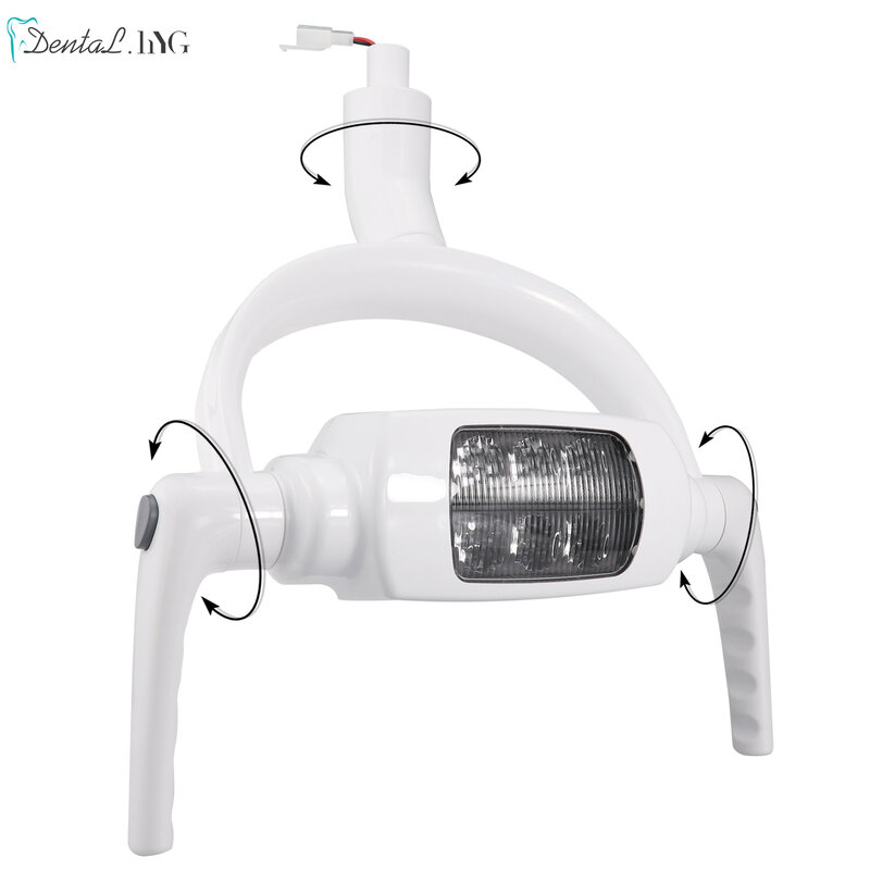 Lampada a induzione dentale LED luce per operazioni orali per unità odontoiatrica sedia pezzi di ricambio attrezzatura sbiancamento dei denti lampada senza ombre