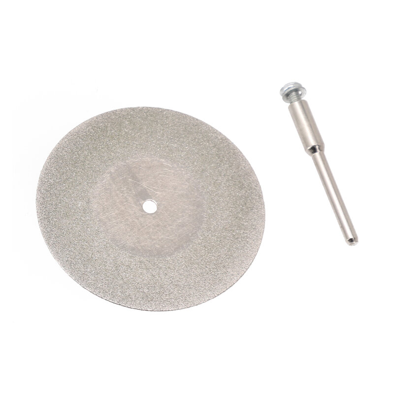 Cutting Wheel Blade Grinding Disc Accessories 2pcs 40/50/60mm Diamond Set Silver Practical Replacement Durable
