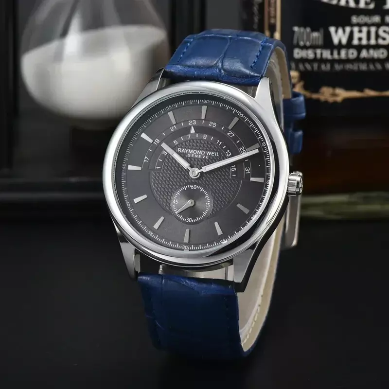 Raymond Weil Top Watches For Mens Luxury Top Time Style Sport Date Wristwatch Business Chronograph Quartz AAA Male Clocks