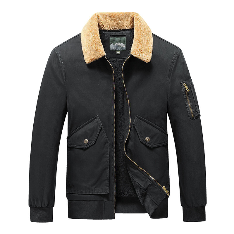Ветрозащитная флисовая куртка, Мужская теплая Толстая ветровка, пальто в стиле милитари, Зимняя парка, верхняя одежда, пальто, одежда высокого качества