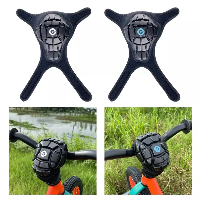 Bike Stem Protective Cover Silicone Bike Handlebar Anti-Collision Protector Scooter Child Chest Protections Pad