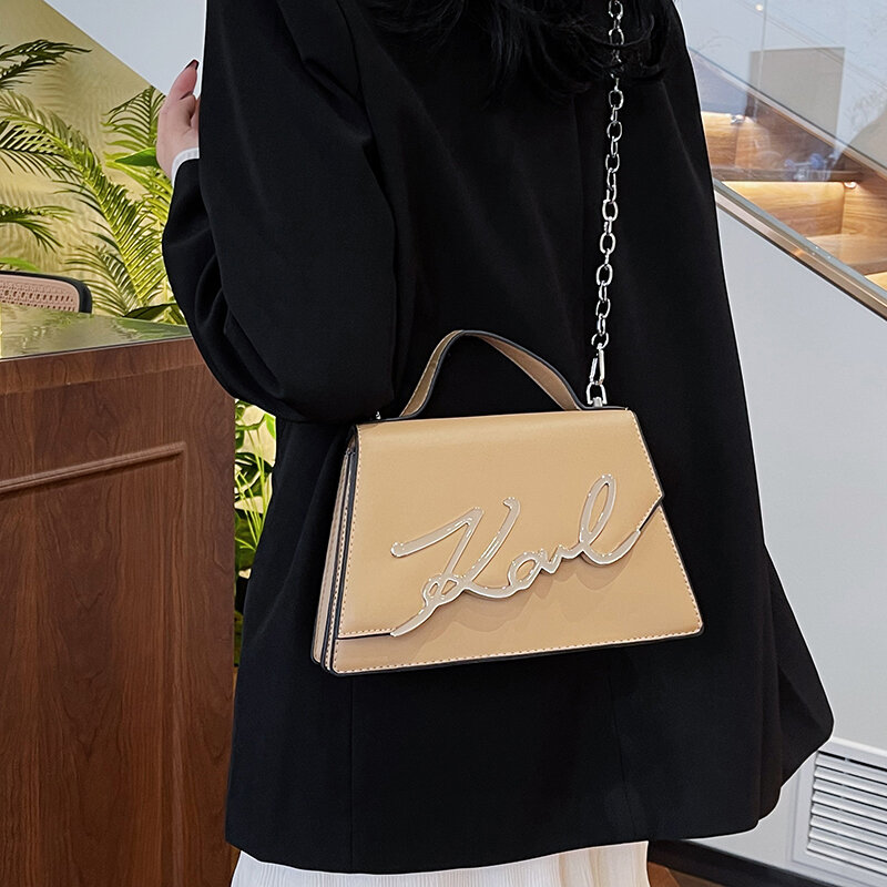 Torby Crossbody dla damski łańcuszek torba kwadratowa Retro luksusowy projektant pudesy damskie torebki na co dzień torby na ramię przenośne torba klapowa Top