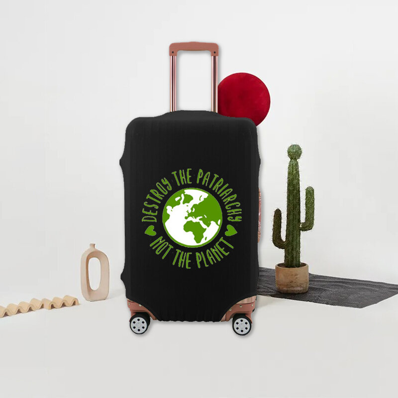 Housse de bagage à motif, épaisse, élastique, de protection, anti-rayures, pour bagages de 18 à 32 pouces