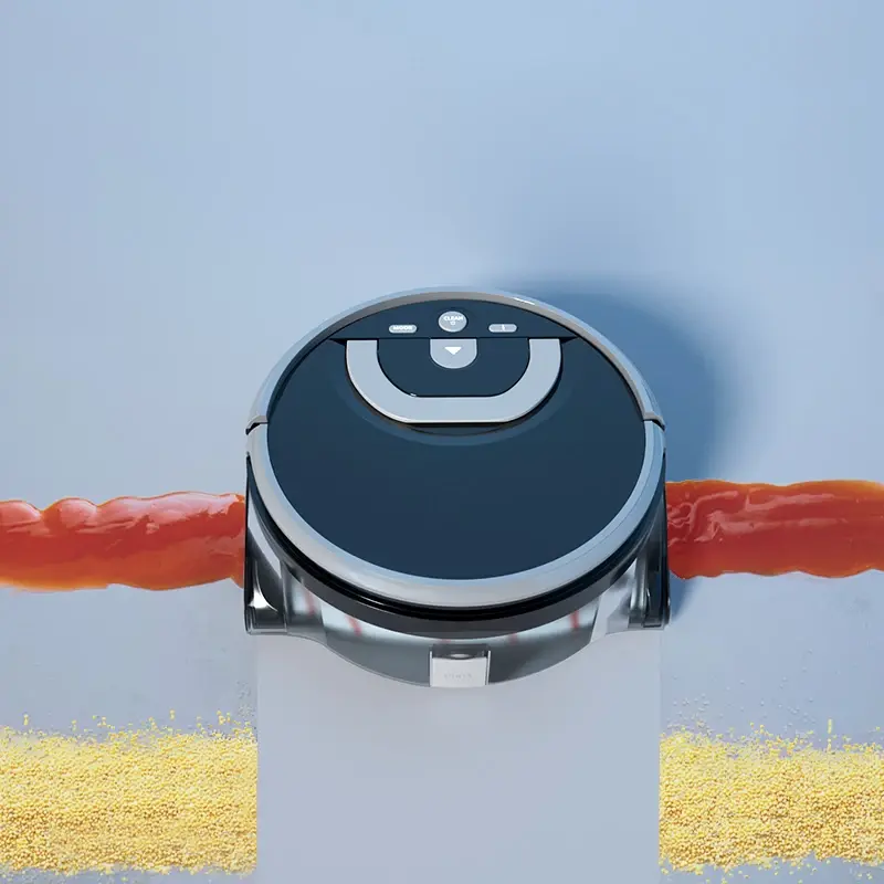 Robot cuci lantai W400 Shinebot navigasi tangki air besar dapur perencanaan pembersihan rute peralatan rumah tangga