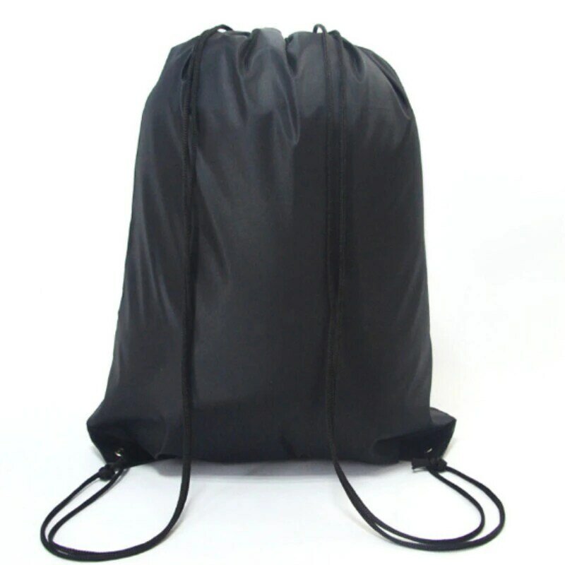 Bolsa de gimnasio impermeable con cordón, mochila de viaje al aire libre DIY, bolsas de compras, natación, baloncesto, Yoga, deportes