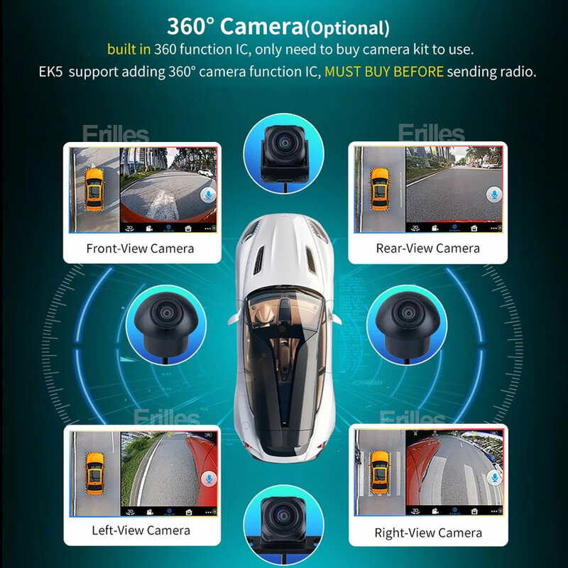Android 13 Rádio do carro com GPS, RDS, DSP, leitor multimídia para Peugeot 408, Peugeot 308, 308SW, 2Din Autoradio, No DVD