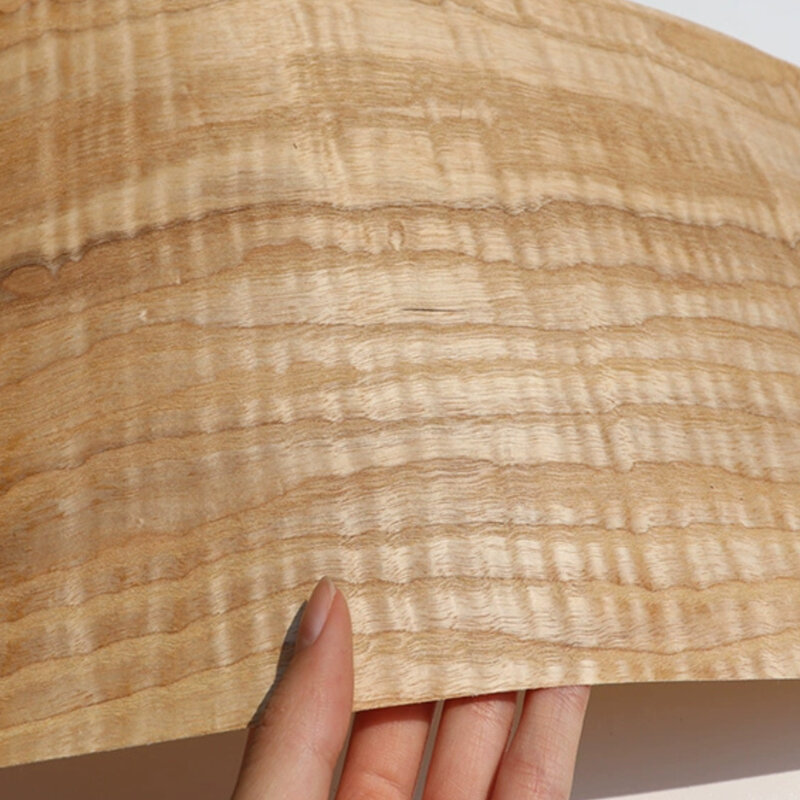 L:2.5meters Width:180mm T:0.25mm Natural Fraxinus mandshurica patterned wood veneer sheets