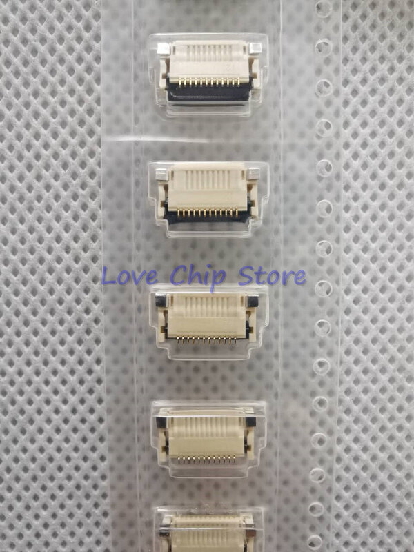 10-50 pces XF2M-1215-1A xf2m12151a espaçamento (0.5mm) conectores ffc & fpc backlock giratório smt duplo 12 p 12pin 12 pos novo e original