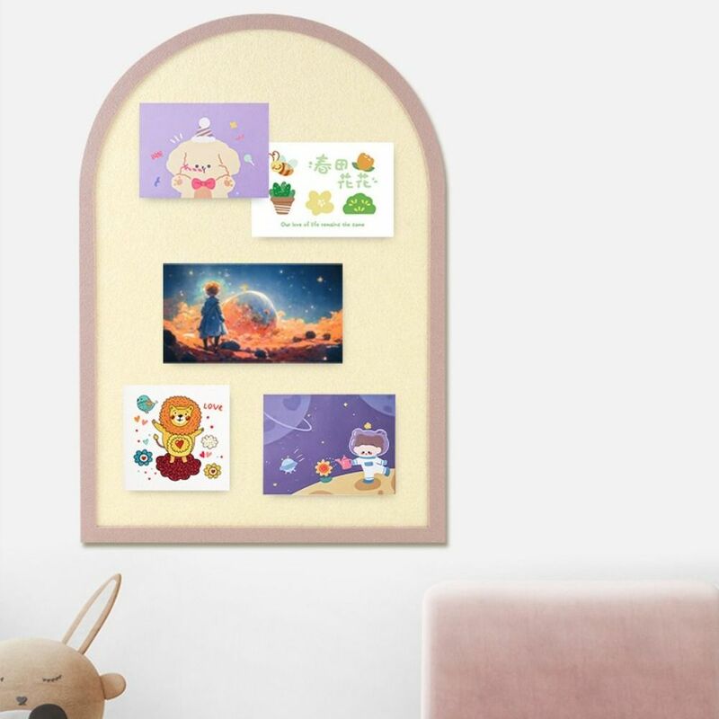 Soundproof Panel Photo Background Board Painting Works Background Wall Felt Display Board Message Pictures Felt Pin Board