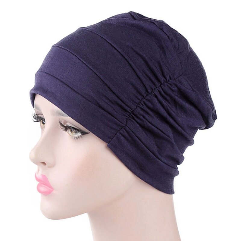 2018 New Cotton Unisex for Cancer Hair Loss Sleeping Chemotherapy Hat Dropship
