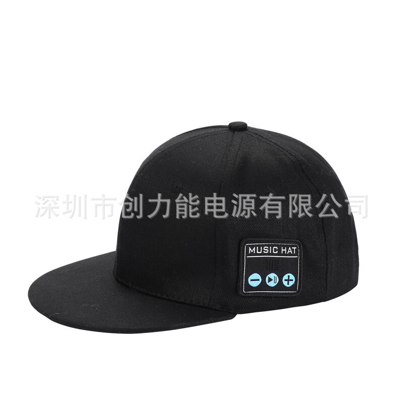 2023 Cross border New Bluetooth Earphones Music Hat Outdoor Listening Creative Street Dance Hat with Sound Baseball Hat