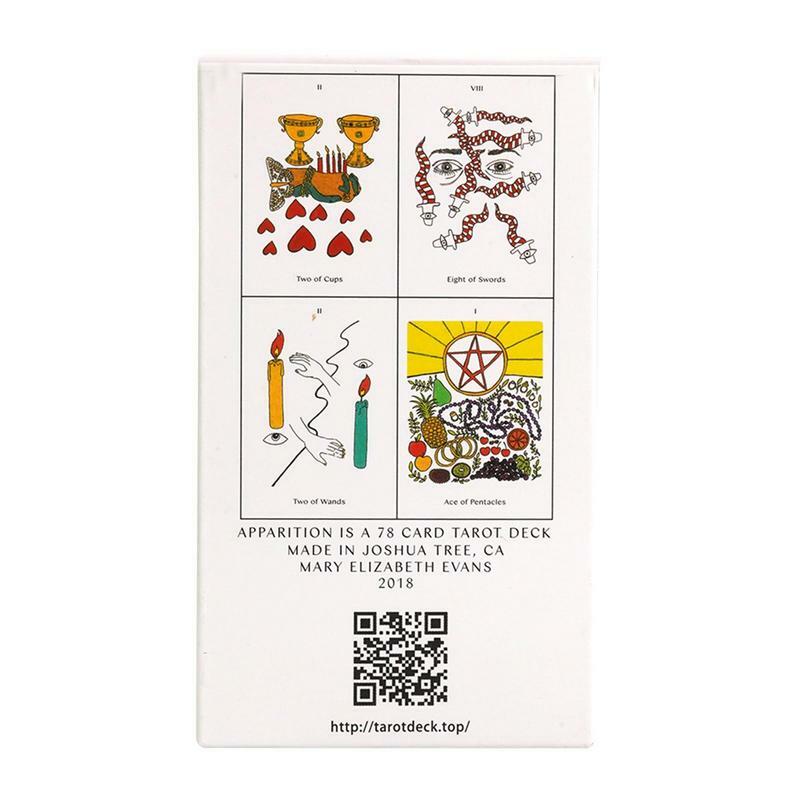 Verschijning Een Geest Spreekt Tarotkaartspel Voor Lotwaarzeggerij Tarot Orakelkaarten Waarzeggerij Bordspel Entertainment Kaartspel