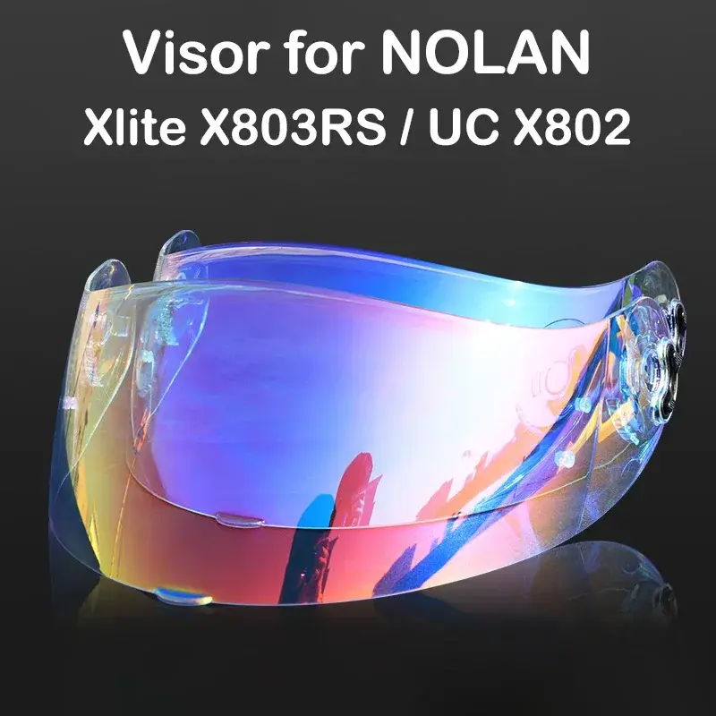 X-Lite Miroir Visière pour NOLAN X-803 X-802 X-702 X-661 X603 Moto Casque Visière UV Protection Casco Moto Visera Pare-Soleil