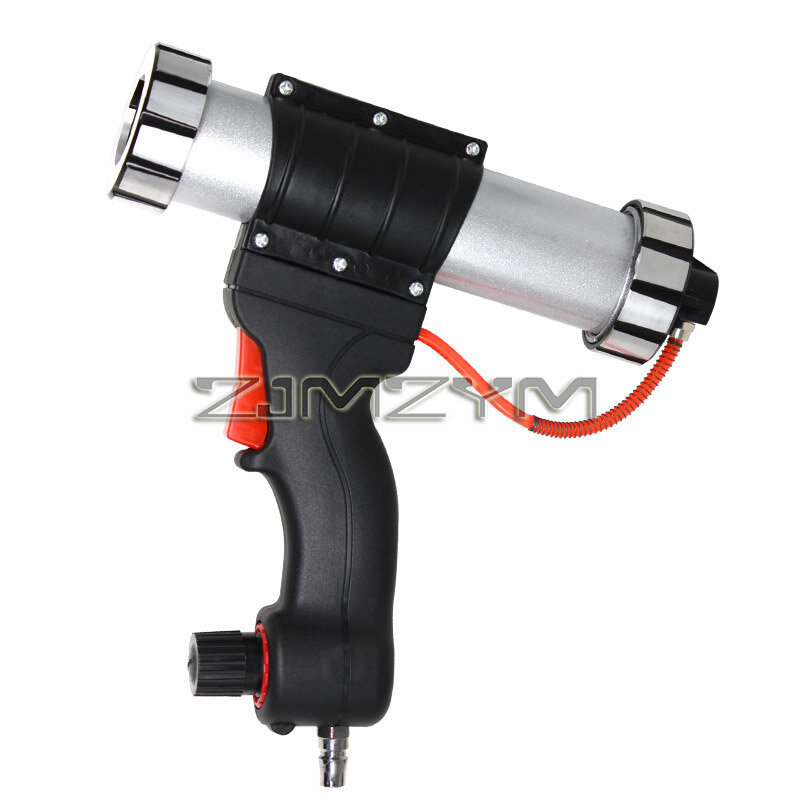 300ML 6.8Bar NT-8002 Adjustable Speed Pneumatic Glass Glue Gun With Meter Glue Gun Hard Glue Silicone Gun