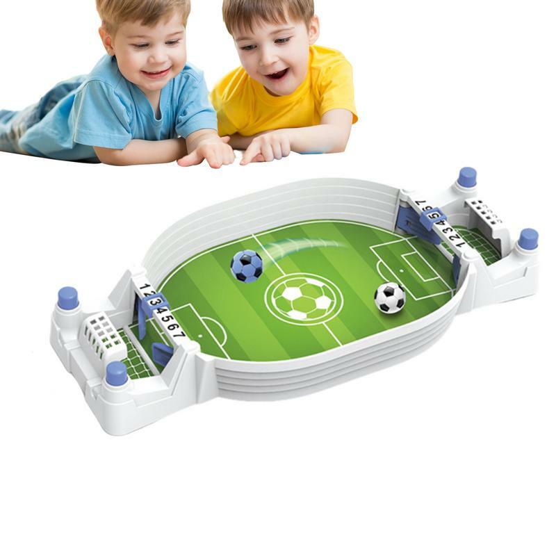 Permainan sepak bola meja interaktif orang tua anak Desktop Pinball papan olahraga permainan sepak bola permainan pendidikan mainan untuk anak-anak hadiah ulang tahun