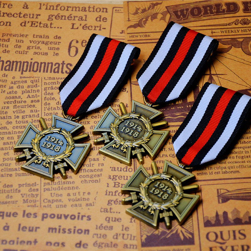 Médaille de croix de HonQuite Hindenburg de la Première Guerre mondiale, emblème commémoratif historique, commerce extérieur ponctuel