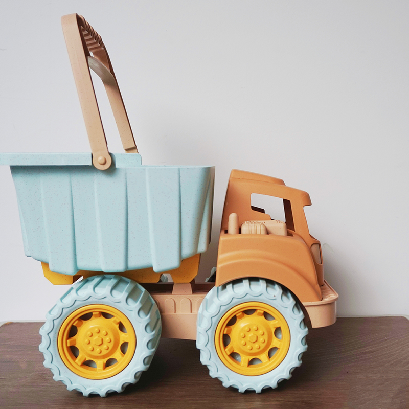 Giocattoli giocattolo camion di sabbia escavatore per bambini costruzione di auto giocattoli di sabbia da spiaggia discarica scatola da gioco veicoli di scavo trattore escavatore Mini