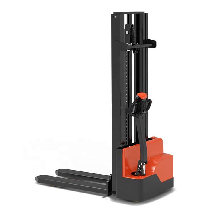 EP Forklift Stacker 1.2ton 1500KGS Battery Operated Full Electric Stacker Automatic Pallet Stacker EST121