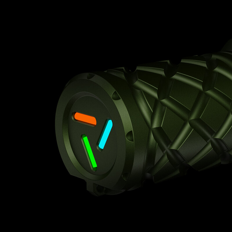 Linterna lep de larga distancia con modo estroboscópico para caza, linterna de autodefensa, THOR Mini, 18350 metros, 700