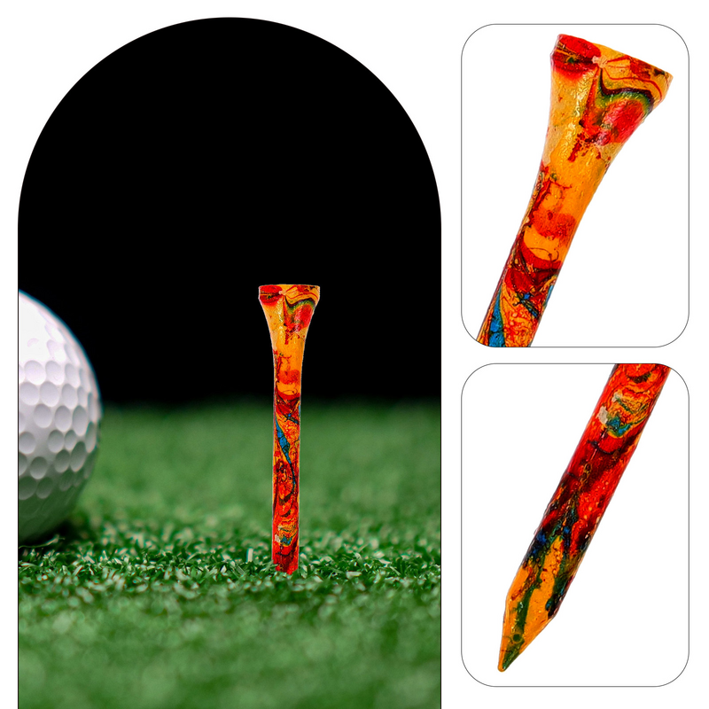 50pcs Small Golf Tee Golfs Tees Professional Golfs Holders Golfing Spikes Outdoor Golfs Accessories