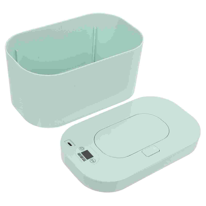 1 Set Baby Wipe Warmer Heater Dispenser di asciugamani bagnati tovagliolo scatola riscaldante uso domestico/auto Mini Wipe USB Warmer Case salviette disinfettanti