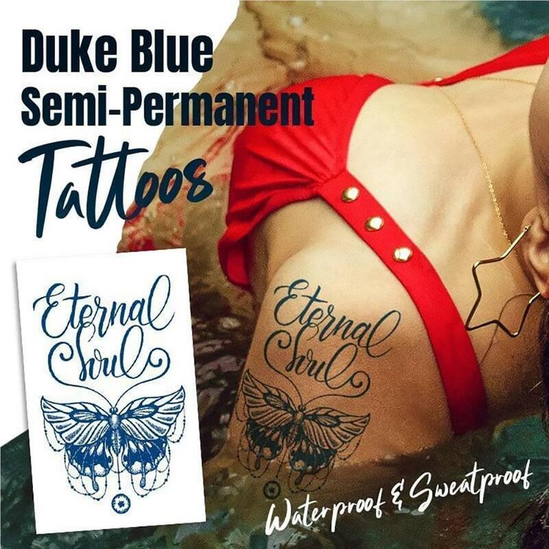 Waterproof And Invisible Tattoos Stickers For Lasting Sexy Totems Semi-permanent Waterproof Sticker