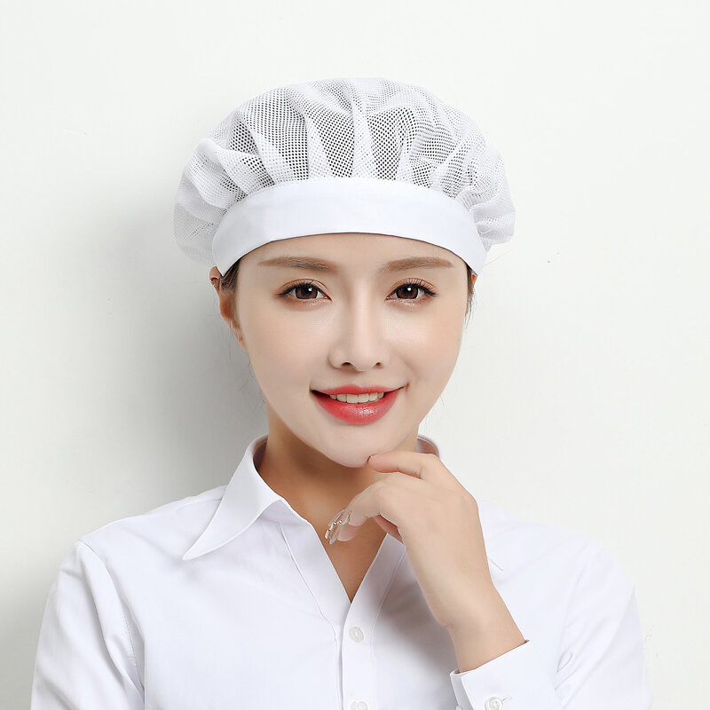 Restaurant Chef Cap Cafe Bar Workshop Hat Restaurant Hotel Bakery Chef Uniform Man Woman Waiter Job Penetrating Hat