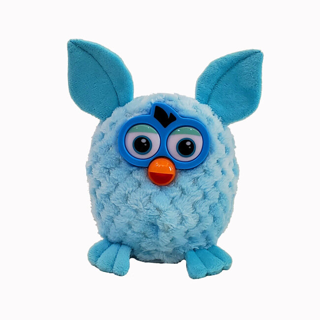 Mainan interaktif elektronik Phoebe Firbi hewan peliharaan Fuby Owl elf perekaman mewah mainan pintar berbicara hadiah Furbiness boom mainan mewah