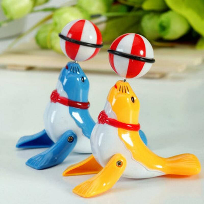 Wind-up Seal Toy Clockwork Seal Toy Set per bambini Wind-up Toys for Children Infant Gift senza batterie giocattolo sigillo educativo