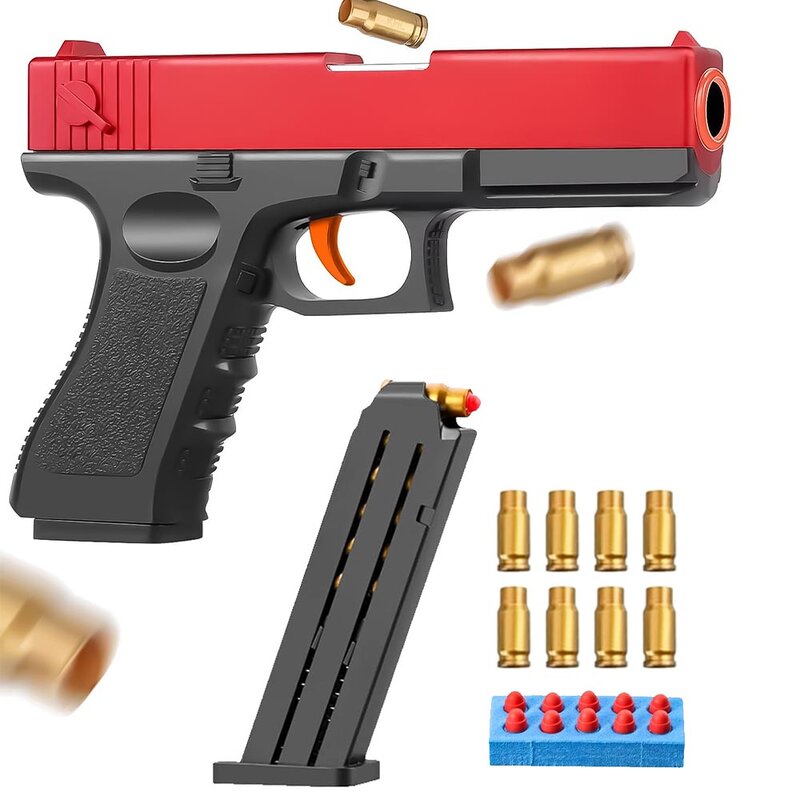 Weiche Kugeln Spielzeug pistolen für Kinder Jungen Geburtstags geschenke Schieß spiel Dropshipping-Spielzeug