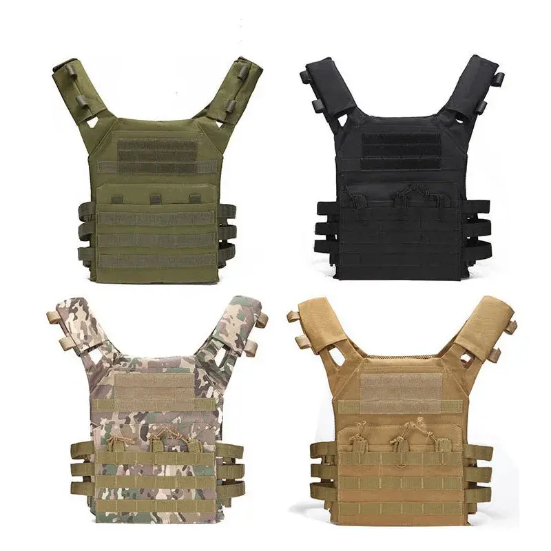 Nylon Tactical Vest Body Armor Hunting Carrier Airsoft Accessories Combat MOLLE Camo Military Army Vest CS Game Jungle Equipment