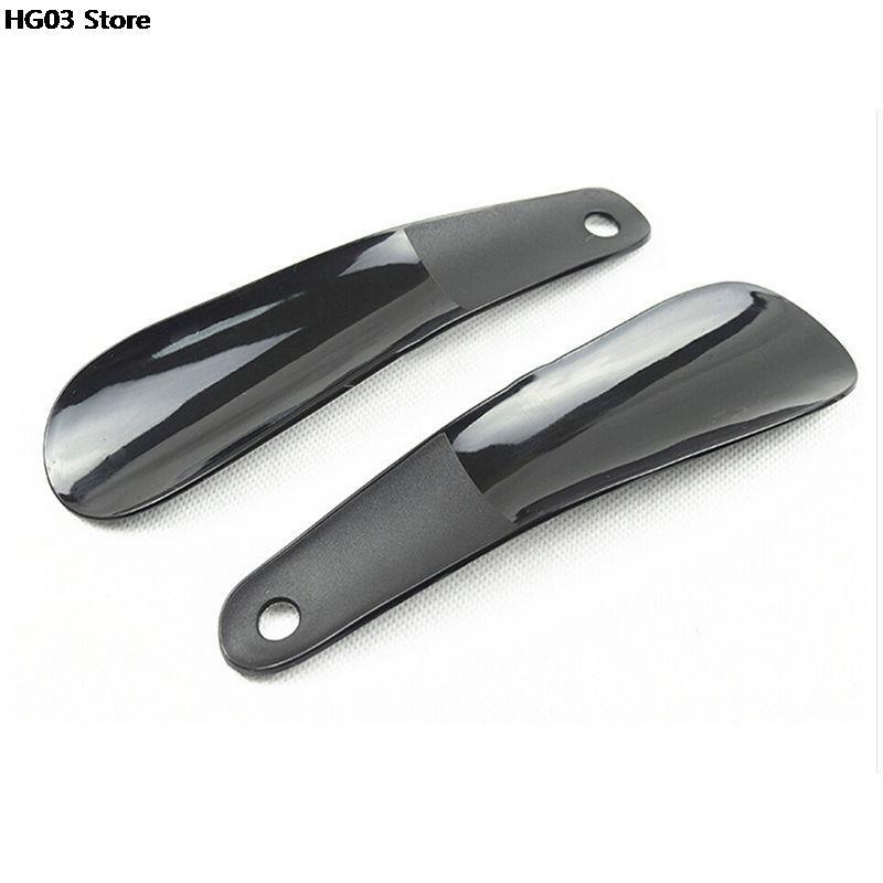 1PCS 16cm Flexible Sturdy Slip Shoe Horns Professional Black Plastick Shoe Horn Spoon Shape Shoehorn Shoe Lifter