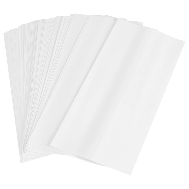Sublimação Shrink Wrap Sleeves, Saco branco para copos apertados, Heat Transfer Shrink Film, 5x0 Polegada, 567G, 100 pcs