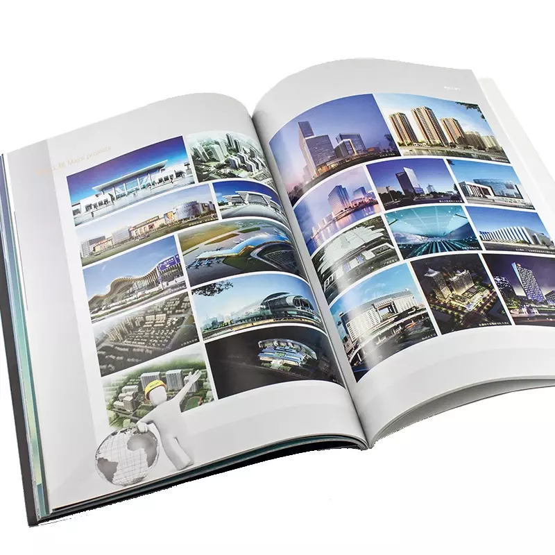Kunden spezifisches Produkt. hangzhou Fabrik kunden spezifisches Design Drucks ervice Flyer Broschüre Broschüre, Promotion Katalog druck
